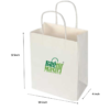 White Paper Bag – Eco-Friendly, Durable, and Perfect for Shopping, Gifting, and Packaging.